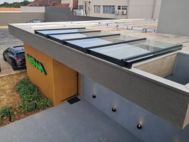 Cobertura de vidro